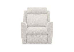 G Plan - Wren Fabric Power Recliner Chair with Power Headrest and Power Lumbar - Rush Cream