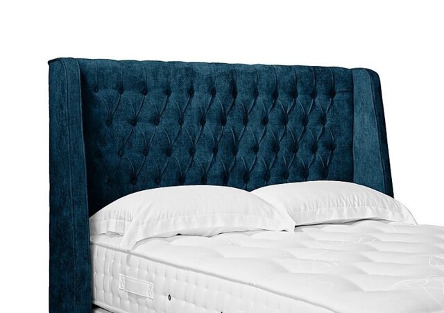 Artisan Collection Belgrave High Floor Standing Headboard - Super King - Daytona Ocean