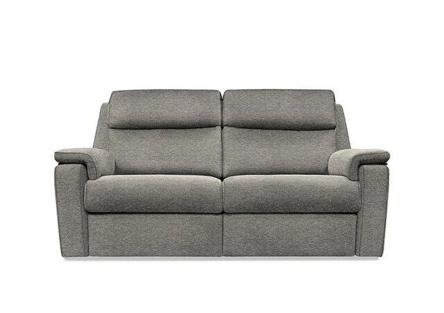 G Plan - Thornbury 3 Seater Fabric Recliner Sofa with Headrests and Power Lumbar - Mirage Slate