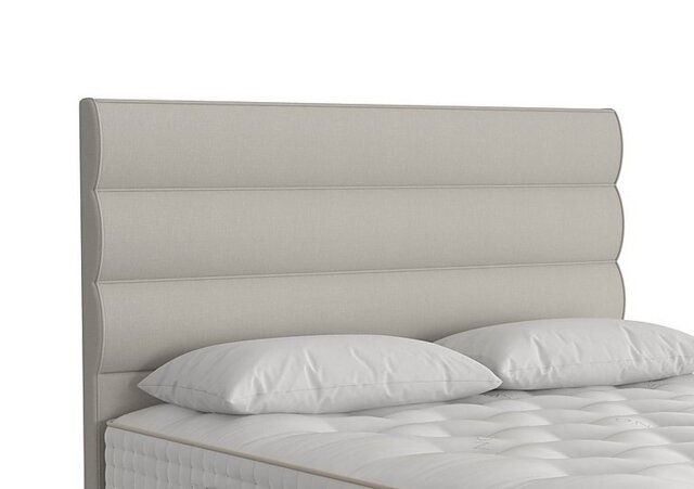 Vispring - Triton Floor Standing Headboard - Double - Gem Silver