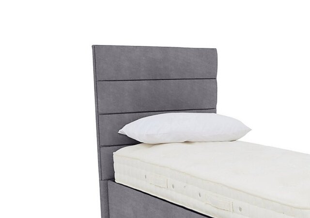 Artisan Collection Natsu Standard Floor Standing Headboard - Single - Aston Steel