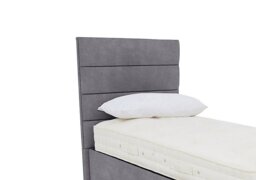 Artisan Collection Natsu Standard Floor Standing Headboard - Single - Aston Steel