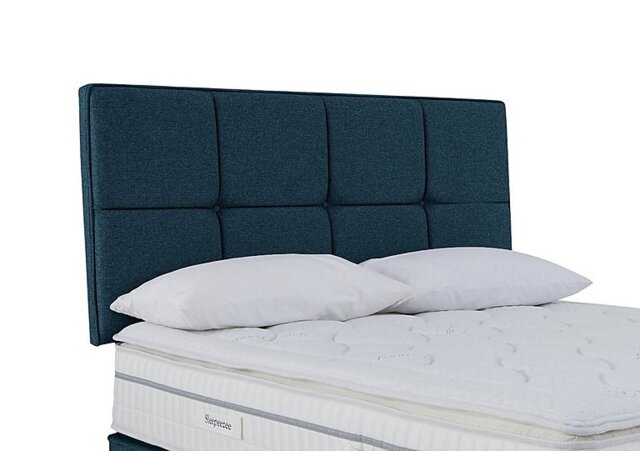 Sleepeezee - Dalmore Strutted Headboard - Super King - Weave Ocean
