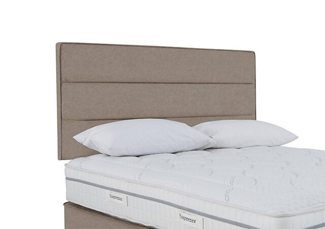 Sleepeezee - Jack Strutted Headboard - King Size - Joshua Latte