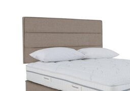 Sleepeezee - Jack Strutted Headboard - King Size - Joshua Latte