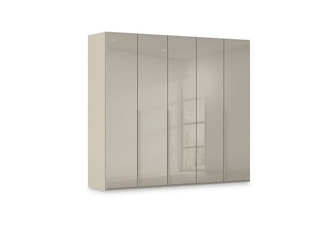 Rauch - Haven 251cm 5 Door Hinged Wardrobe with Glass Doors