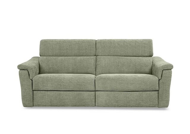 Nicoletti - Bella 3 Seater Fabric Power Recliner Sofa with Power Headrests - Sofas and Armchairs