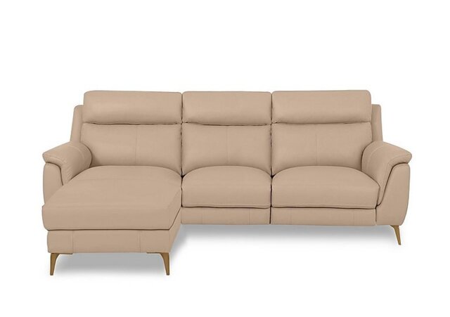 World of Leather - Eclipse Leather 3 Seater Power Recliner Left Hand Facing Chaise End Sofa with Power Headrests