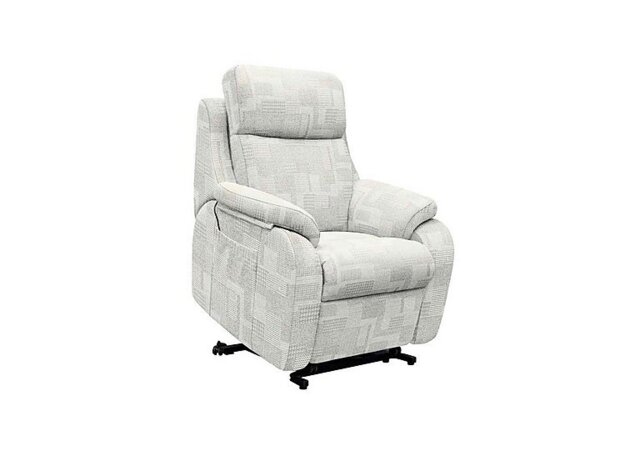 G Plan - Kingsbury Small Fabric Lift and Rise Chair - Lydia Blush