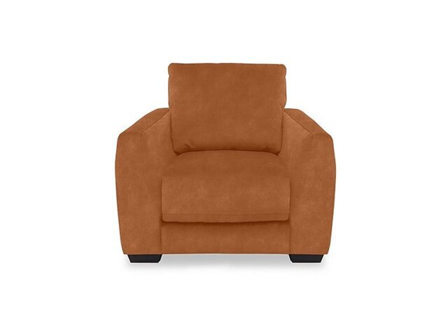 Dinky Fabric Chair with Power Recliner - Dexter Pumpkin