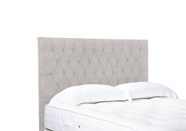 Artisan Collection Orton High Floor Standing Headboard - Super King - Tweed Stone
