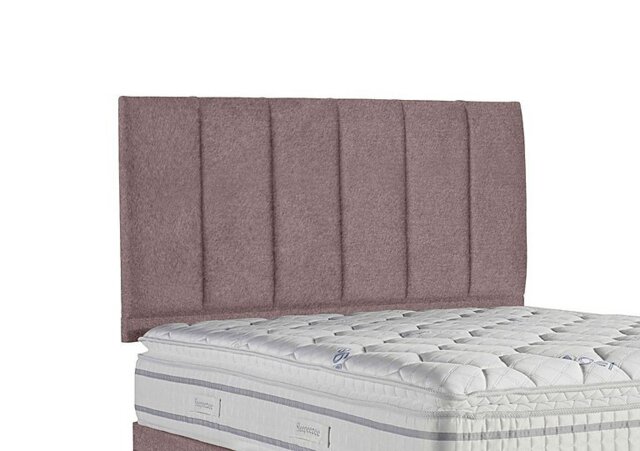 Sleepeezee - Spire Strutted Headboard - Super King - Tweed Lilac