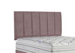 Sleepeezee - Spire Strutted Headboard - Super King - Tweed Lilac