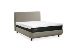 TEMPUR - Arc Disc Bed Frame with Form Headboard - Super King - Matt Black