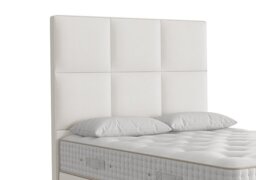 Vispring - Atlas Floor Standing Headboard - Double - Chess Cream