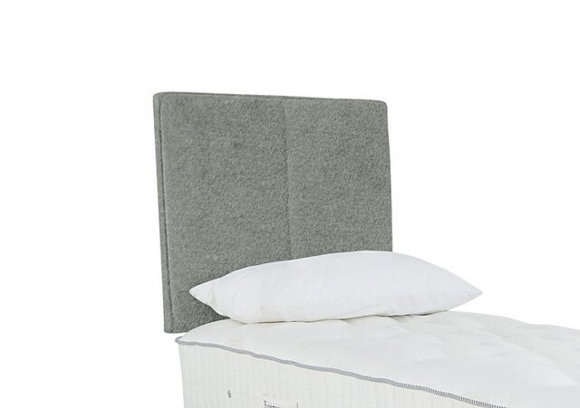Sleepeezee - Haig Strutted Headboard - Single - Tweed Mint