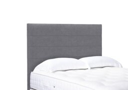 Artisan Collection Natsu High Floor Standing Headboard - Super King - Aston Steel