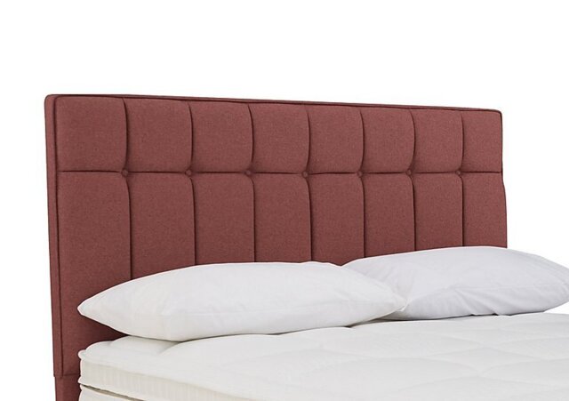 Sleepeezee - Beam Floor Standing Headboard - Super King - Tweed Rose