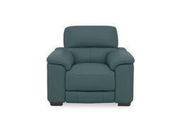 World of Leather - Nova Leather Chair - BV Lake Green