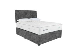 Sleepeezee - Natural Touch 3000 Divan Set with 4 Drawers - King Size - Daytona Grey