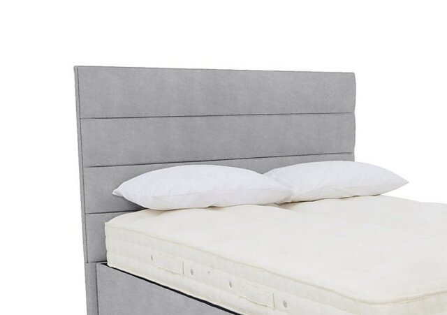 Artisan Collection Natsu Standard Floor Standing Headboard - Double - Aston Silver