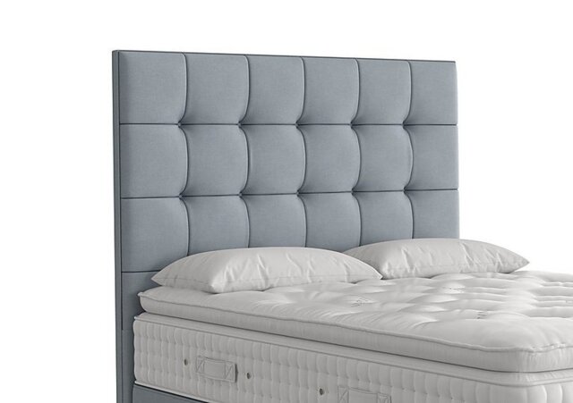 Vispring - Langdon Floor Standing Headboard - Super King - Touch Sky