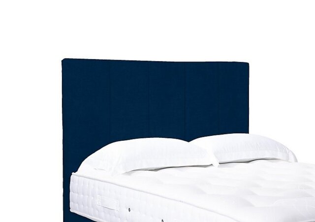 Artisan Collection Strata High Floor Standing Headboard - King Size - Plush Pacific