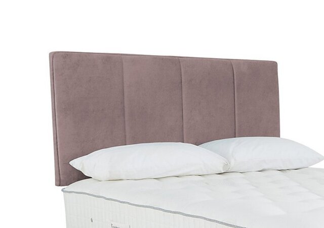 Sleepeezee - Haig Floor Standing Headboard - King Size - Plush Light Pink