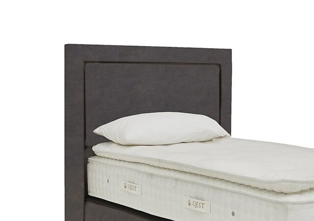 Sleepeezee - Highgrove Floor Standing Headboard - Single - Dapple Mink