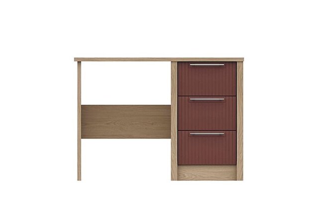 London Bedrooms - Chelsea 3 Drawer Dressing Table with Silver Handles - Bedroom Furniture - In Time for Christmas