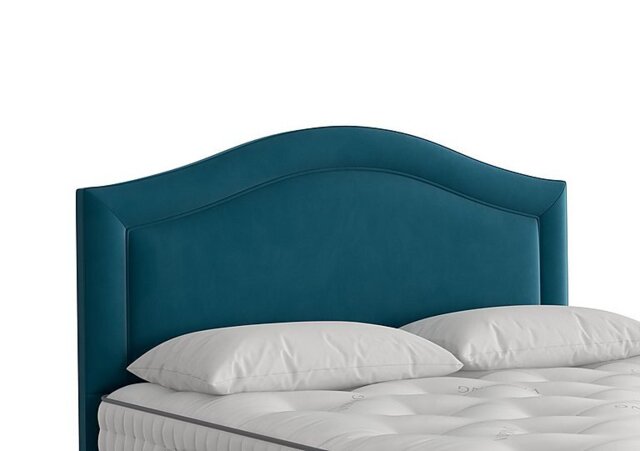 Vispring - Artemis Headboard - Small Double - Plush Teal
