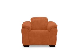 Inca Fabric Power Recliner Chair with Power Headrest - Dexter Pumpkin