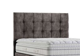 Sleepeezee - Apex Floor Standing Headboard - King Size - Dapple Mink