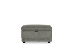 Genius Fabric Storage Footstool - Marble Stone