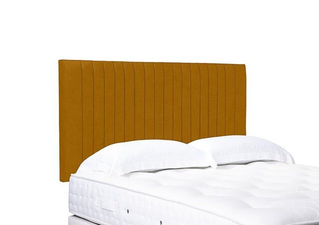 Artisan Collection Cadenza High Strutted Headboard - Single - Plush Corn