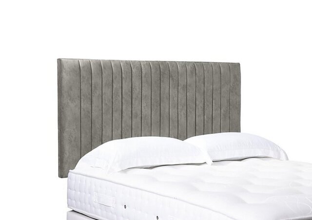 Artisan Collection Cadenza High Strutted Headboard - Double - Daytona Stone