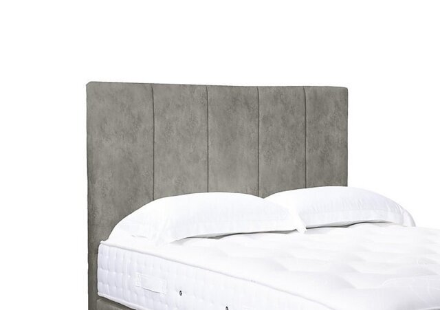 Artisan Collection Strata High Floor Standing Headboard - King Size - Daytona Stone