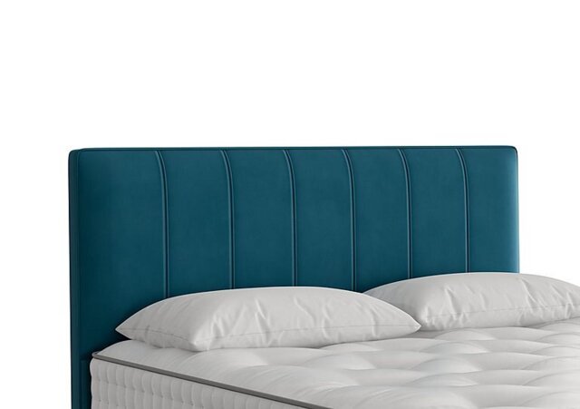 Vispring - Hera Headboard - Super King - Plush Teal