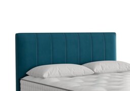 Vispring - Hera Headboard - Super King - Plush Teal
