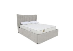 Highgrove - Bourne Ottoman Bed Frame - Small Double - Tweed Stone