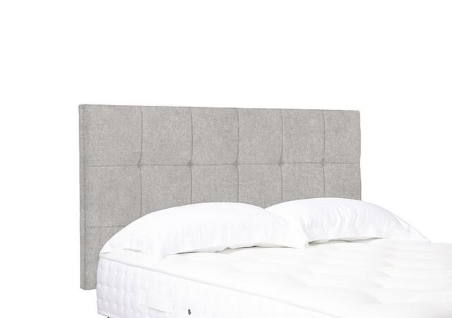 Artisan Collection Kaito Standard Strutted Headboard - Double - Tweed Stone