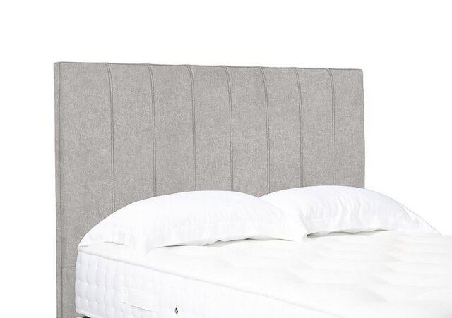 Artisan Collection Axel High Floor Standing Headboard - Single - Tweed Stone