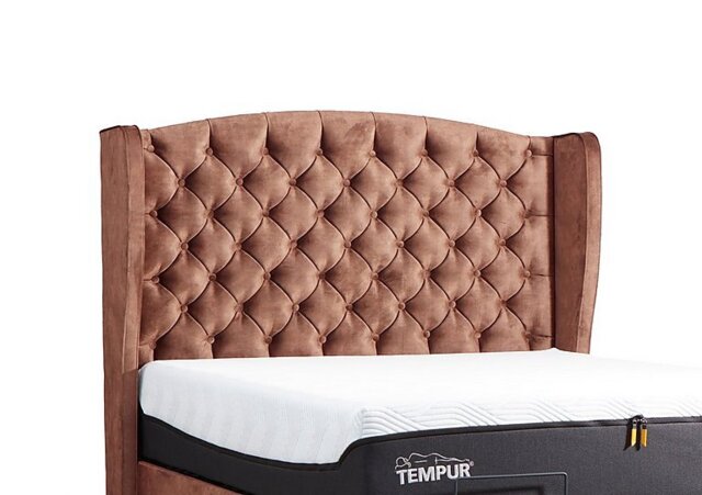 TEMPUR - Suffolk Woodbridge Floor Standing Headboard - King Size