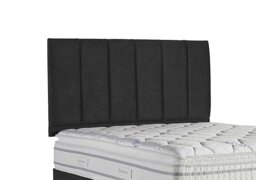Sleepeezee - Spire Strutted Headboard - Small Double - Tweed Charcoal