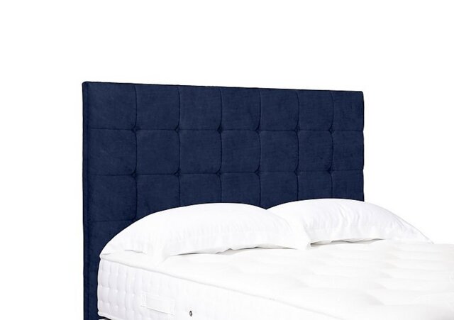 Artisan Collection Kaito High Floor Standing Headboard - King Size - Aston Navy
