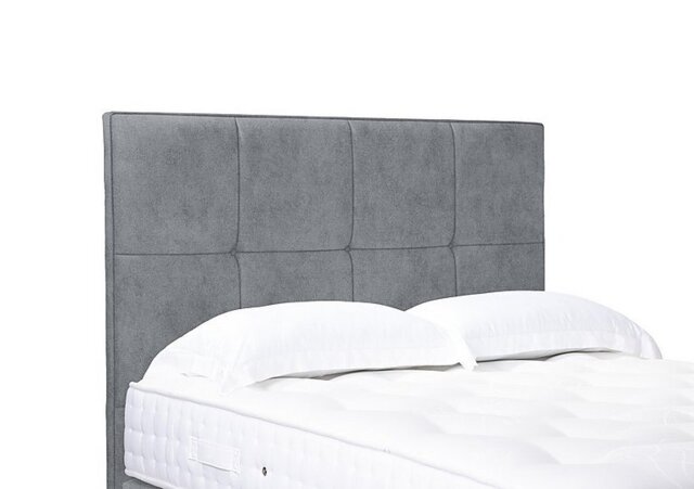 Artisan Collection Reigns High Floor Standing Headboard - King Size - Simply Zinc