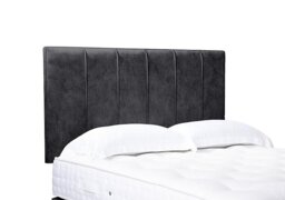 Artisan Collection Rhodes High Strutted Headboard - Single - Daytona Coal