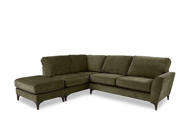Primrose Classic Back Left Hand Facing Corner Sofa with Footstool