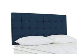 Sleepeezee - Bowmore Floor Standing Headboard - Small Double - Plush Navy