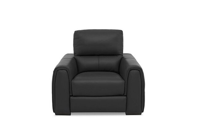 World of Leather - Flex NC Leather Armchair - Black - Sofas and Armchairs